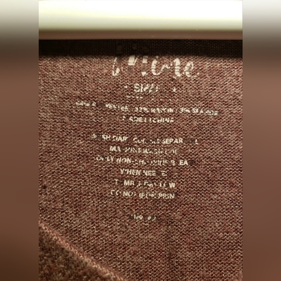 ❤️ WOMEN'S STATE OF WINE CREWNECK T-SHIRT W/ "WINE NOT?" PRINT/ LOGO SIZE SMALL - Picture 4 of 12